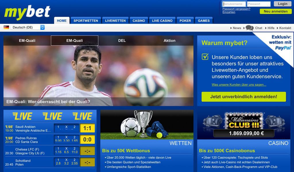 www.Sportwetten.de Bewertung und Test – Erfahrungsbericht