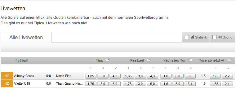 Livewetten Tipps und Strategie was funktioniert?