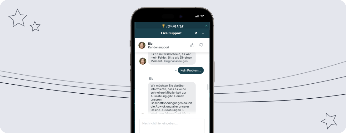 Golisimo Chat-Support: Schnell, aber nicht sehr kompetent