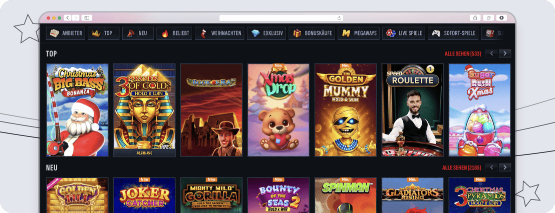 Abwechslung pur im Mafia Casino