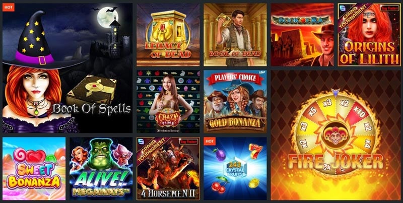 Casinoangebot von 1bet