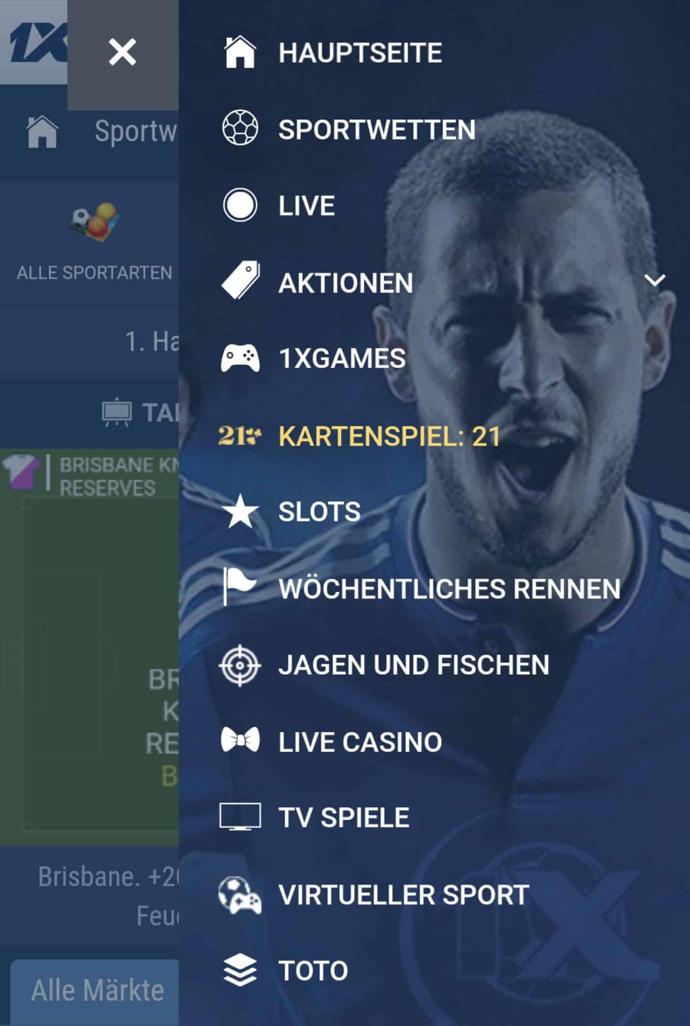 1xbet-app-menue