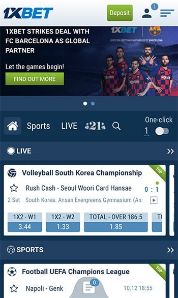 1xbet Sportwetten Erfahrungen – Mobile App