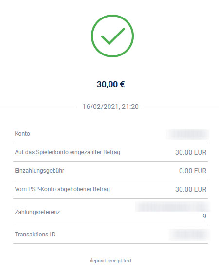 20BET Einzahlung