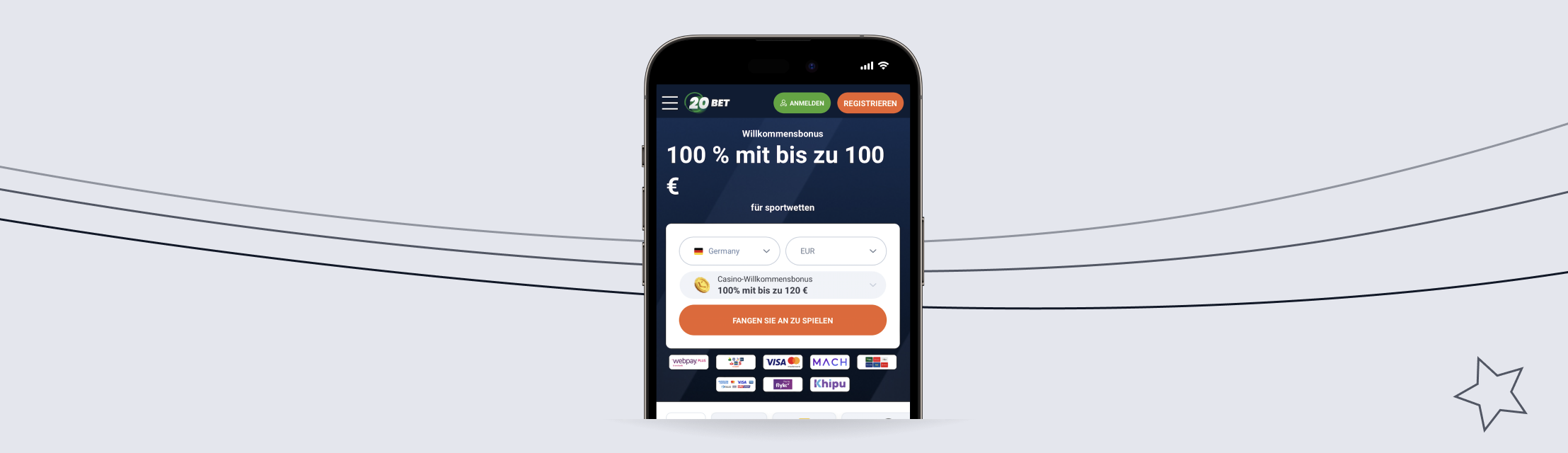 20bet App-(Homepage)