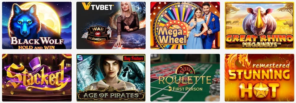 Casinoangebot von 21Bets