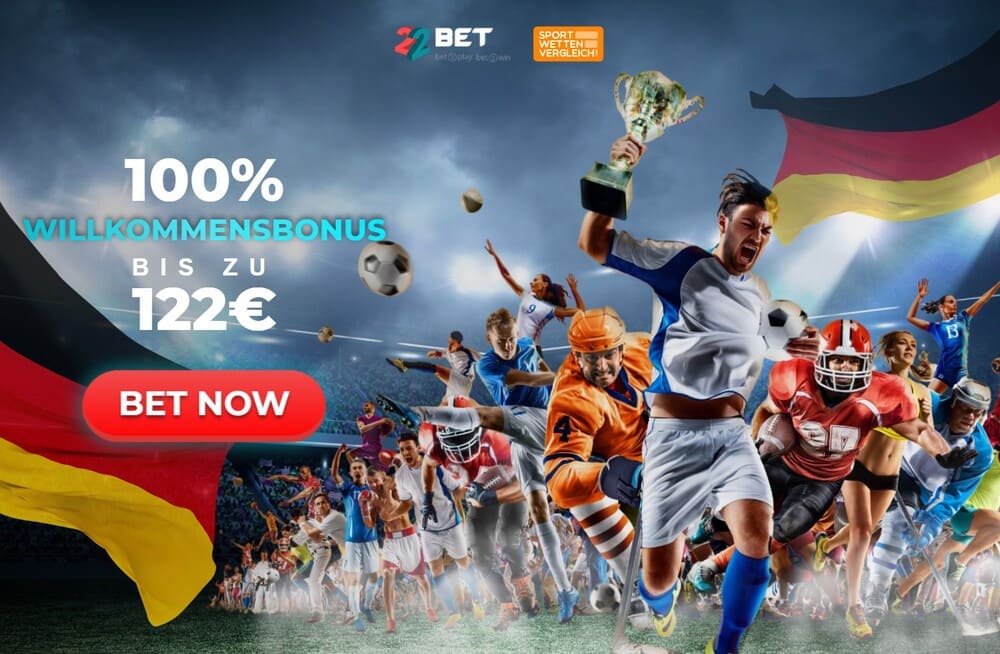 22bet Bonusangebot