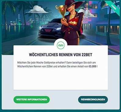 22bet Sportwetten Erfahrungen – Bonus- und VIP-Programm