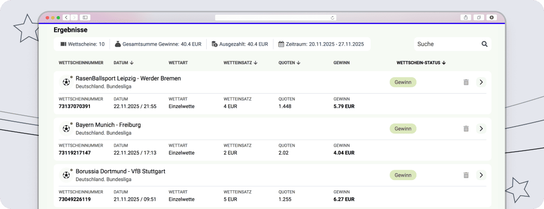Betlabel Auszahlung Wettverlauf