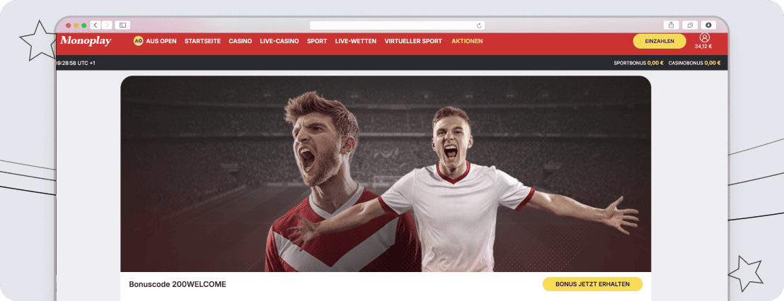 MonoPlay Willkommensbonus