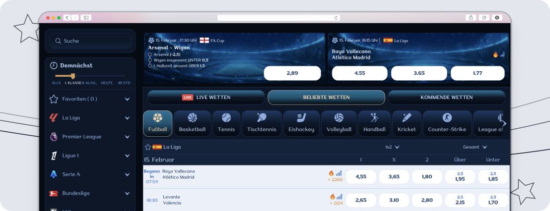 Millioner Wettangebot