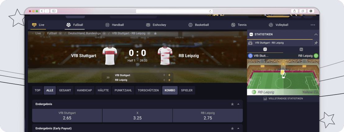 Livewetten bei RollXO