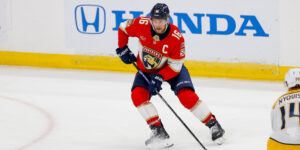 Der Kapitän von Florida Panthers Aleksander Barkov