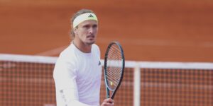 Alexander Zverev auf dem Sandplatz