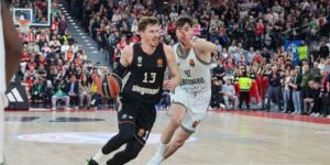 Andreas Obst beim Zug zum Korb