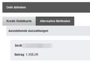 Betfair Auszahlung