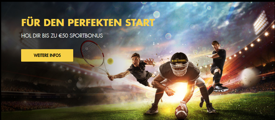 Bethard Sportwetten: Test und Erfahrungen