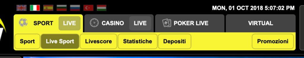 Betn1 Sportwetten Zusatzangebot