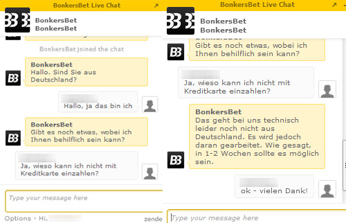 BonkersBet Live Chat