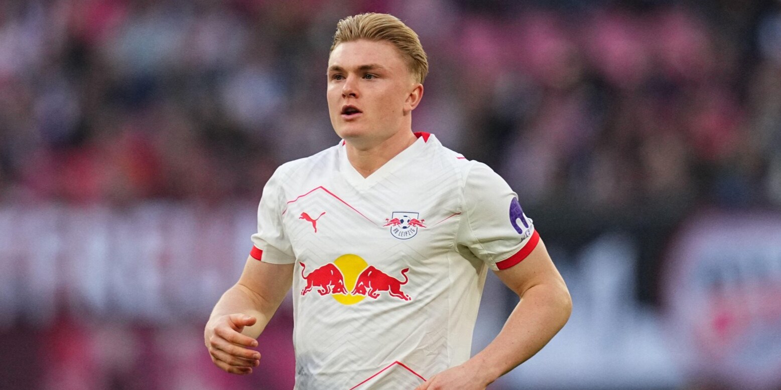 Conrad Harder in der Bundesliga für RB Leipzig