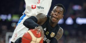 Dennis Schröder im Einsatz für das deutsche Basketball-Nationalteam