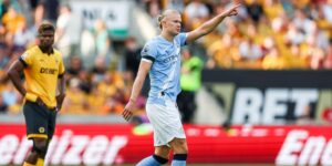 Erling Haaland im Trikot von Manchester City