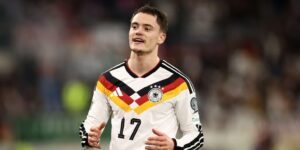 Florian Wirtz im Trikot der deutschen Nationalmannschaft