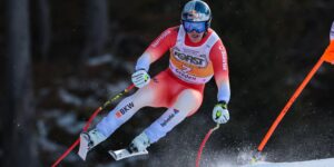 Franjo von Allmen auf der Skipiste