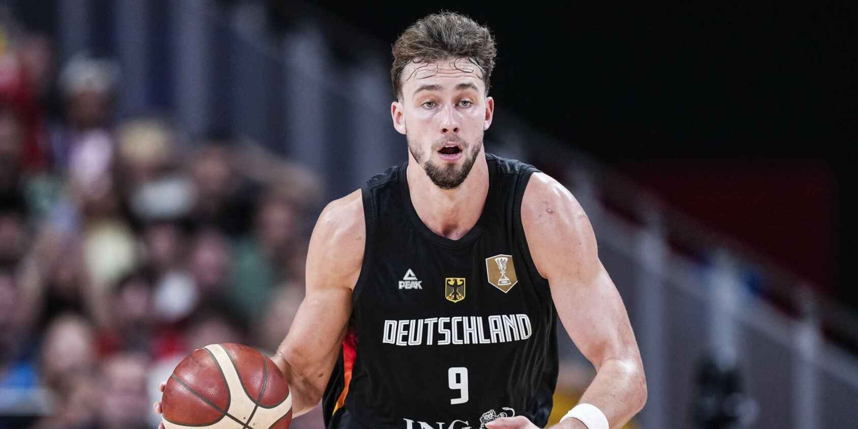 Franz Wagner im Einsatz für das deutsche Basketball-Nationalteam
