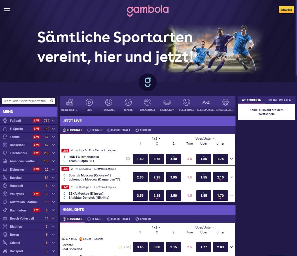 Gambola Sportwetten Erfahrungen – Design