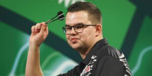 Gian van Veen bei der Darts-WM 2026