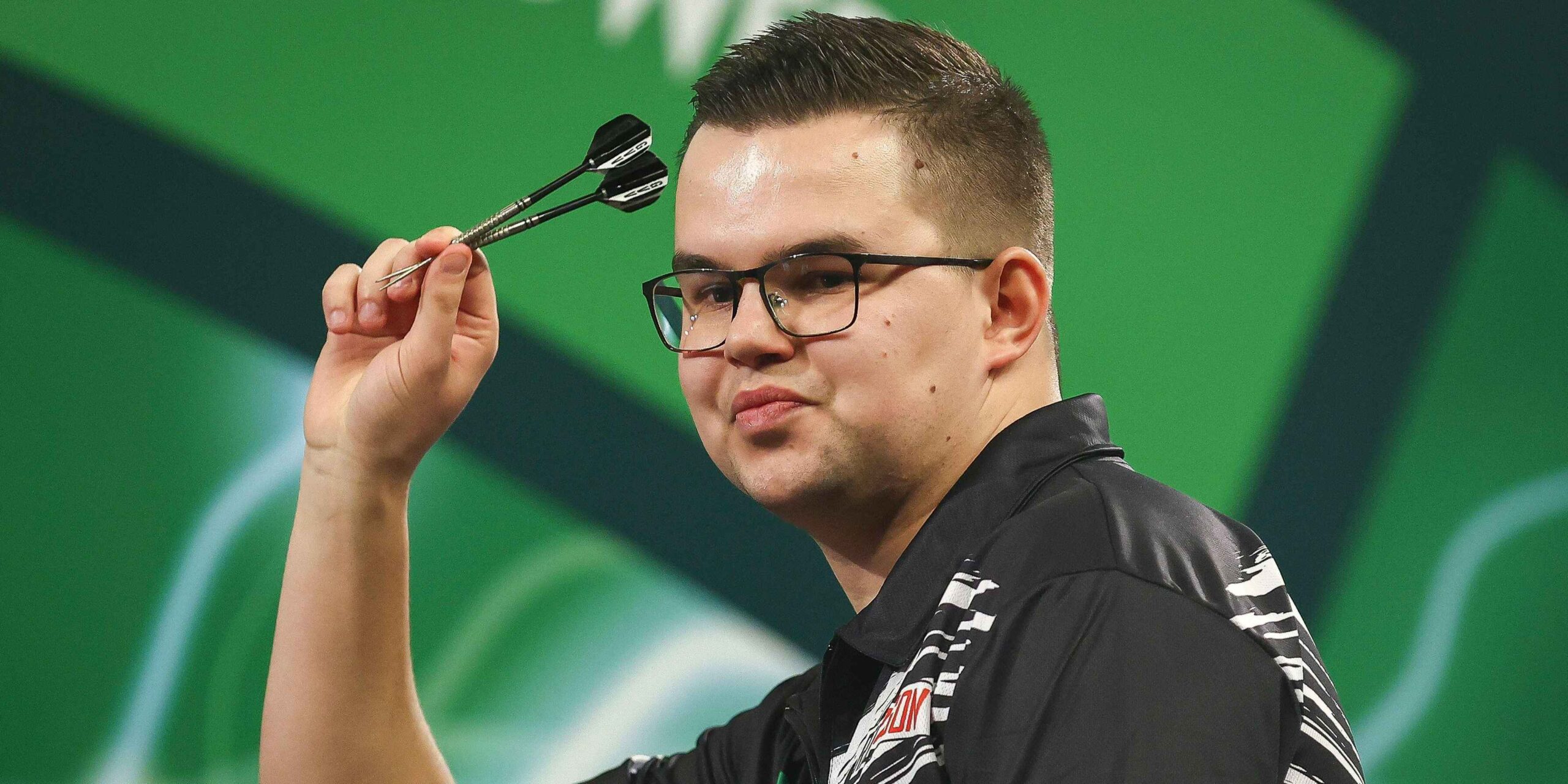 Gian van Veen bei der Darts-WM 2026