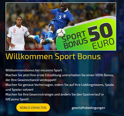 Ivi Casino Sportwetten – Bonus