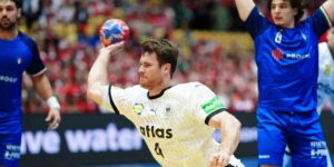 DHB-Kapitän Johannes Golla bei einem Spiel für das Nationalteam