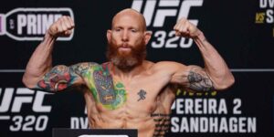 Josh Emmett vor einem UFC-Kampf