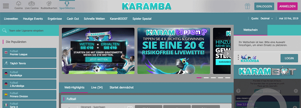 Karamba Sports Erfahrungen – Design