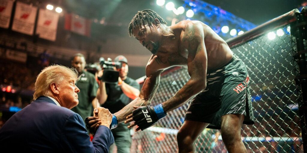 Donald Trump gratuliert MMA-Star Kevin-Holland