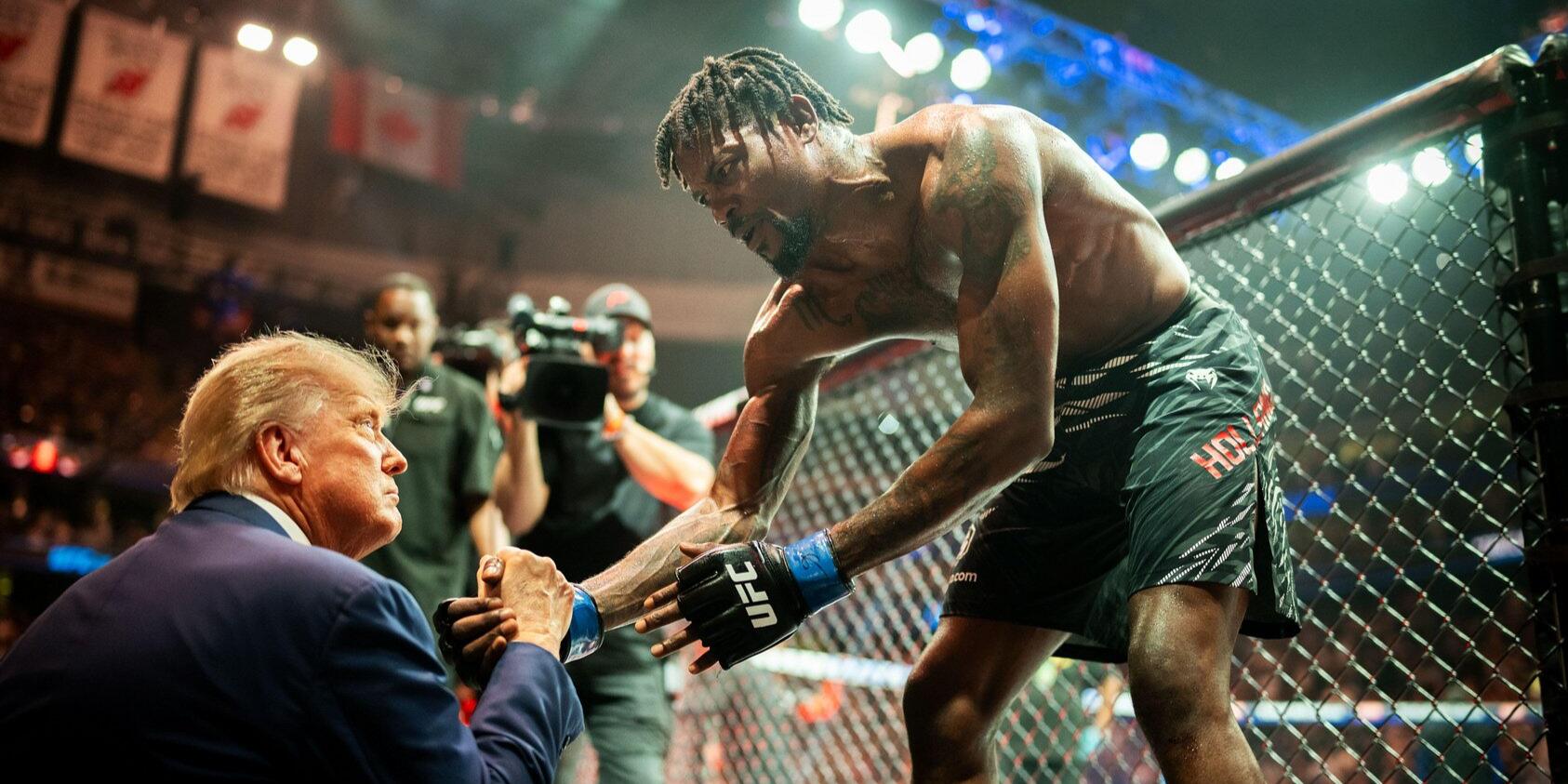 Donald Trump gratuliert MMA-Star Kevin-Holland