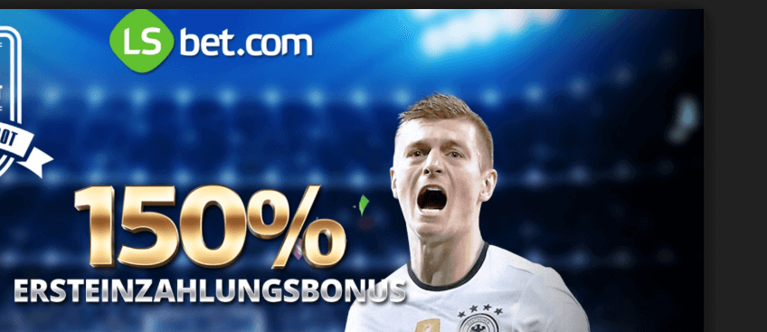 LSbet 150% Neukundenbonus 