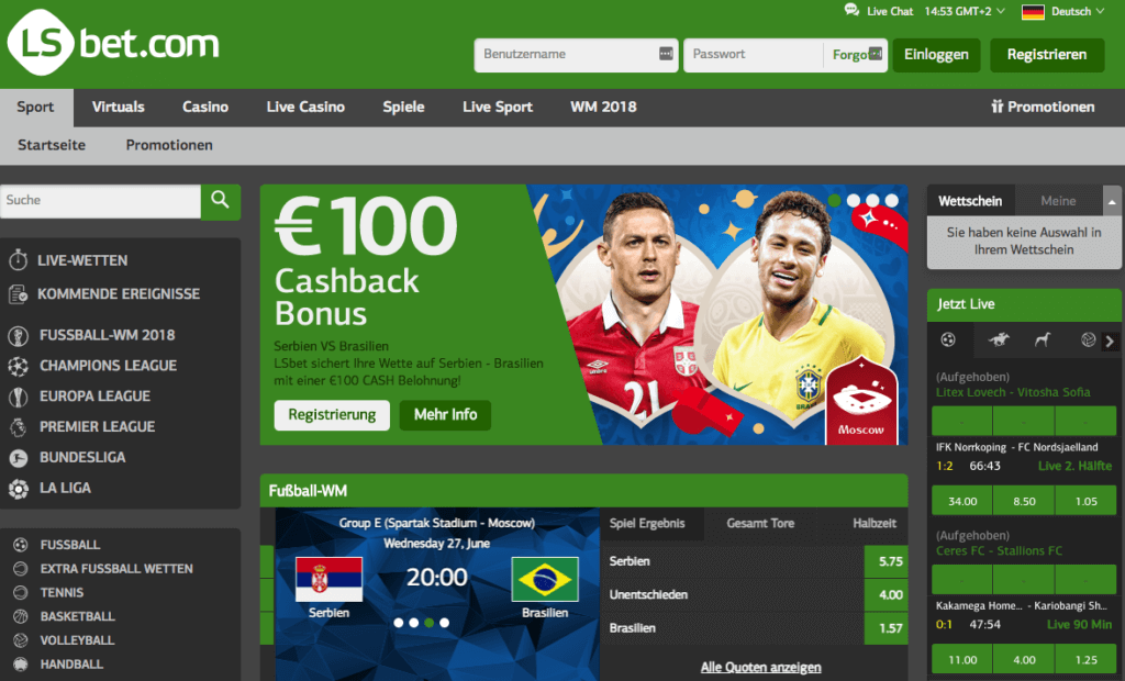 LSbet-Website