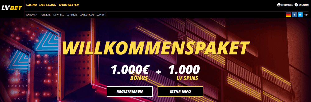 Screenshot LVBet