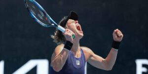 Laura Siegemund jubelt