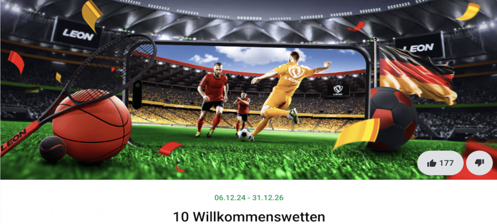 Willkommensbonus von Leon