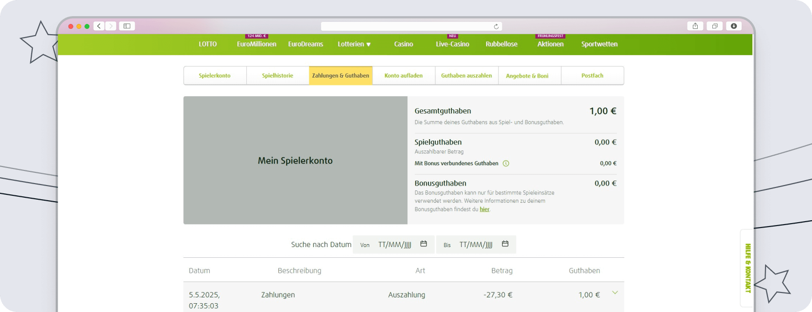 Lottoland Auszahlung