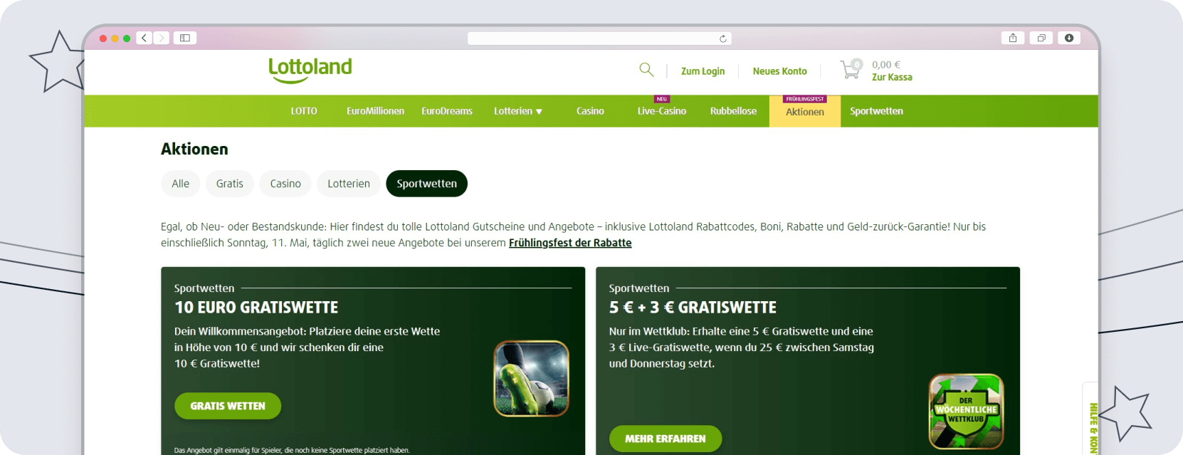 Lottoland Bonus