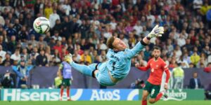 Marc-André ter Stegen im Tor gegen Portugal.