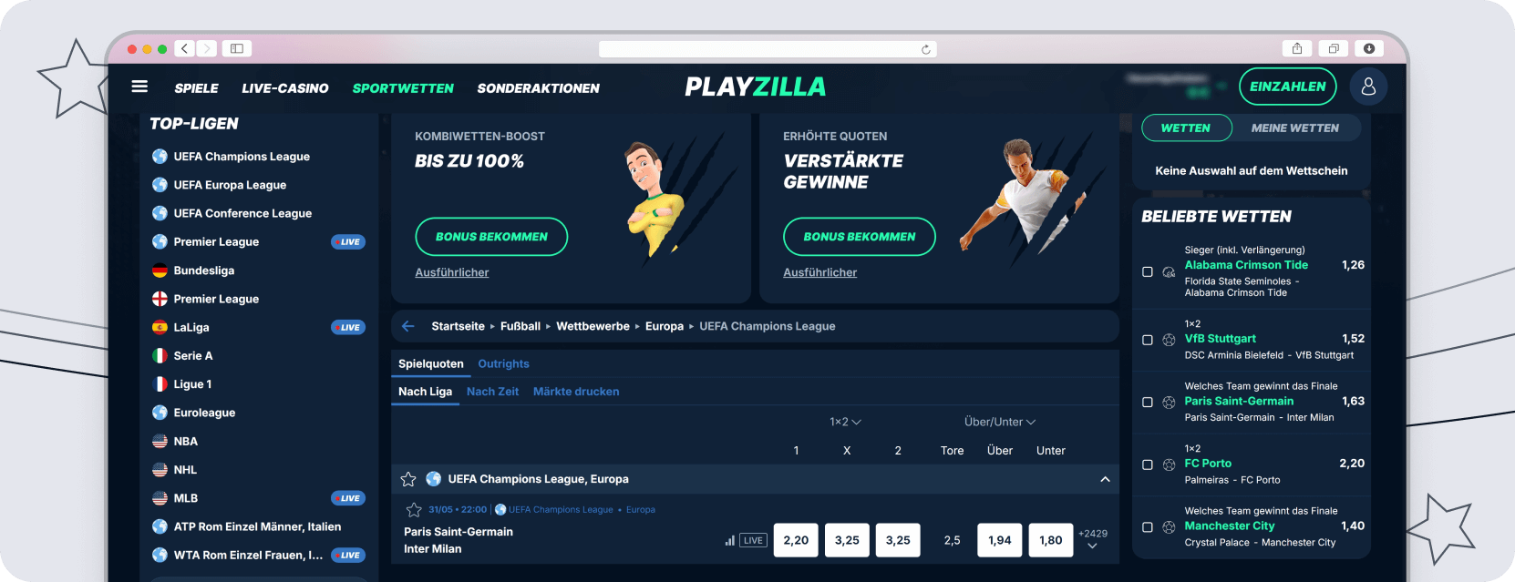 Matched Betting Playzilla