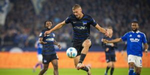 Michaël Cuisance beim Saisonauftakt gegen Schalke 04