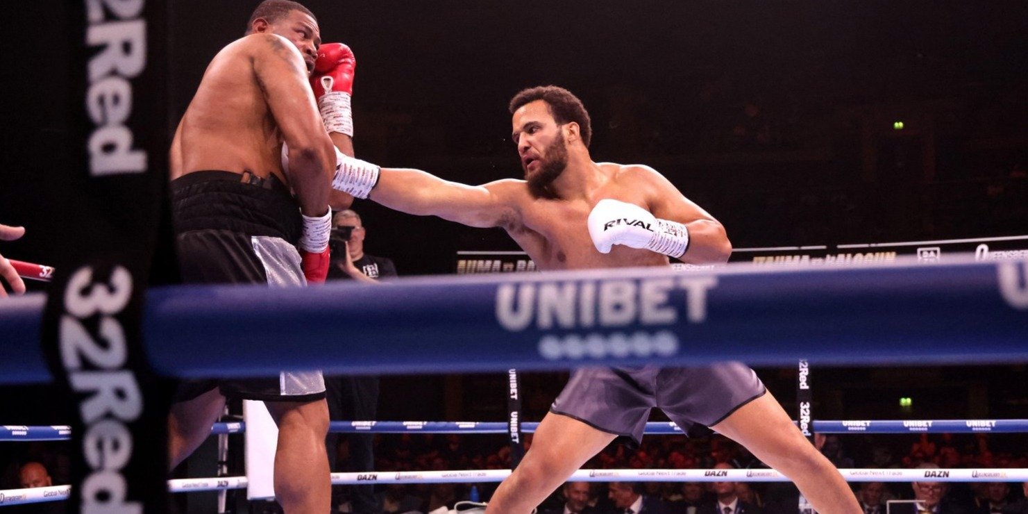 Moses Itauma in einem Boxkampf