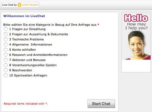 mr.play Erfahrung – Live-Chat 